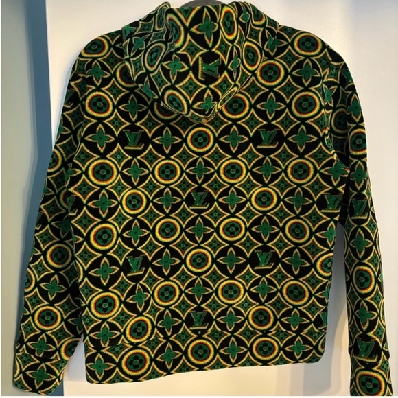 Louis Vuitton Multicolor Jamaican Flower
Terry Cotton Zip Front Hoodie - Picture 3 of 7